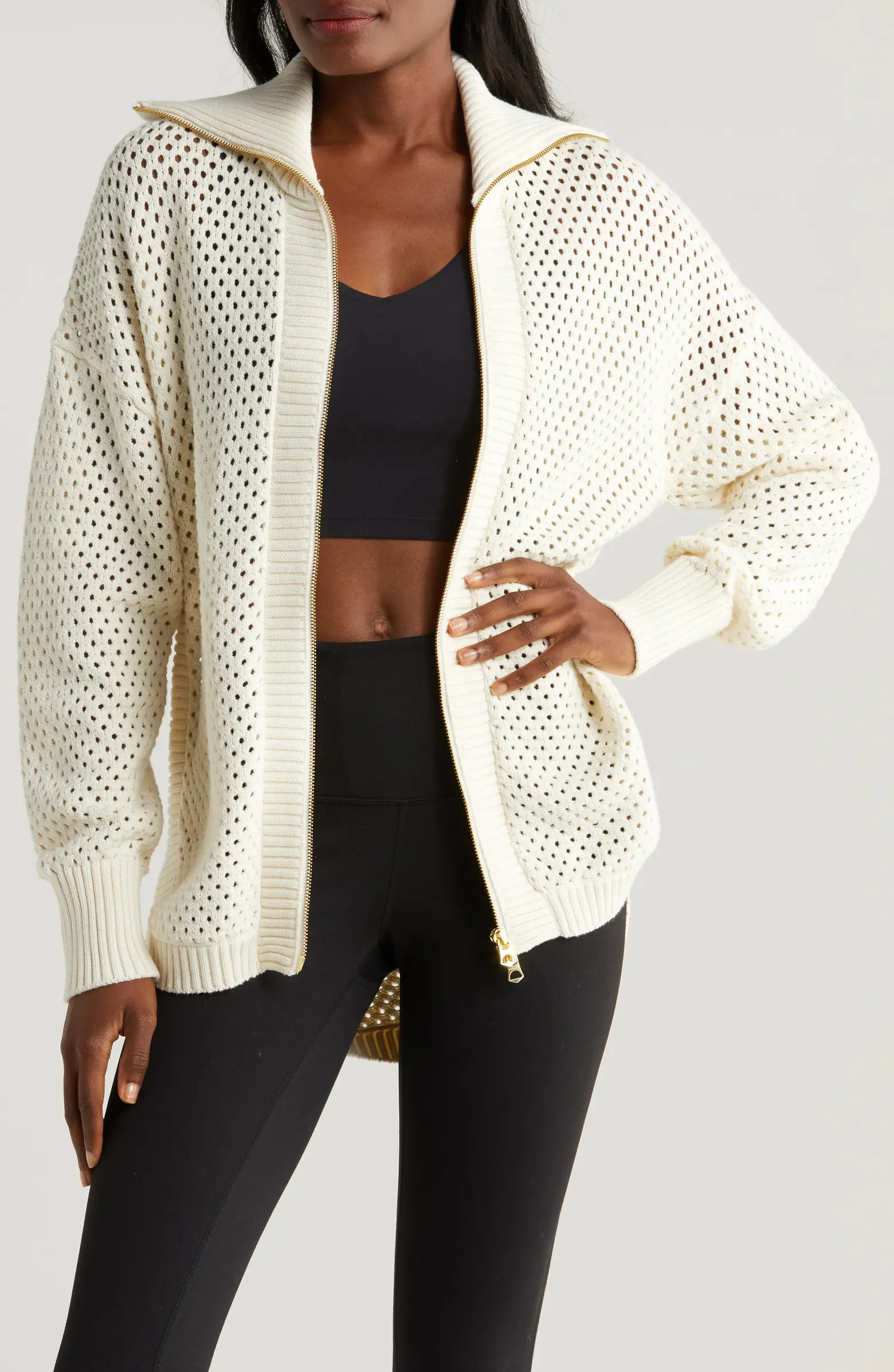 Finn Longline Knit Jacket | Nordstrom