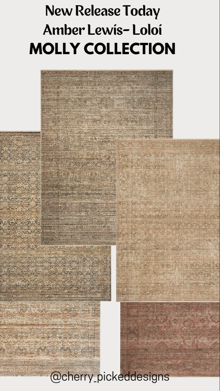 Amber Lewis by Loloi just released the newest Collection today! It is the "Molly" and it is totally a moody, cozy vibe worth of her name!

#loloi #rugs #newugs #mollycollection #interiordesign #interiordecor  

 #LTKWatchNow #LTKHome #LTKFindsUnder100