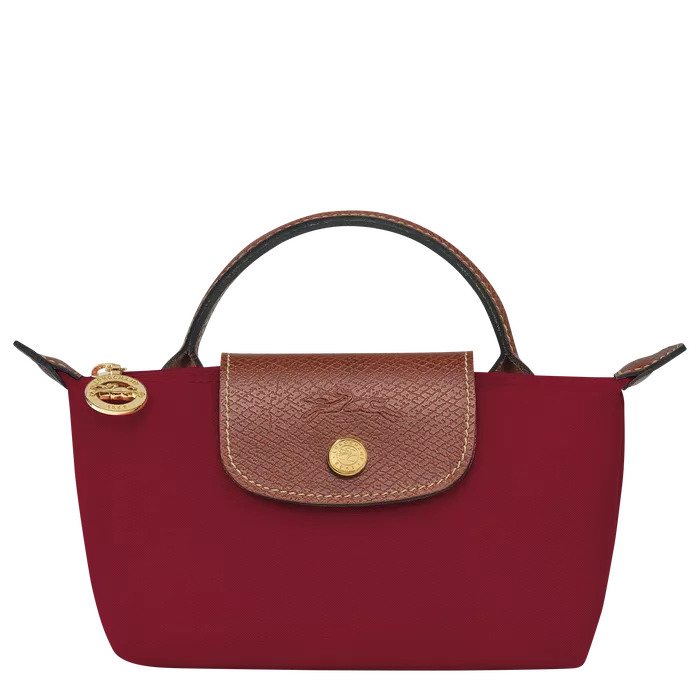 LONGCHAMP LE PLIAGE POUCH With Handle to mini CROSSBODY bag, HOW TO, MOD SHOTS