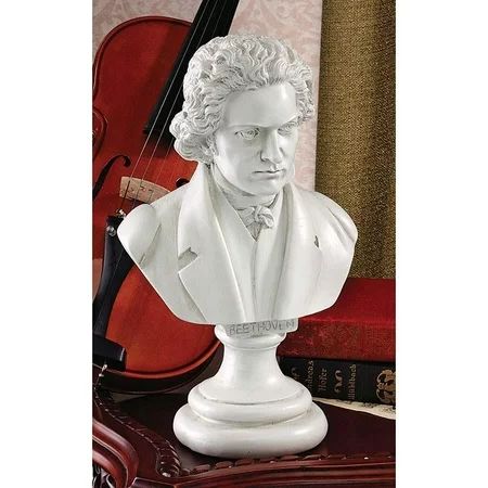 13.5"" Great Composer Collection Beethoven Bust Sculpture Statue [Kitchen] | Walmart (US)