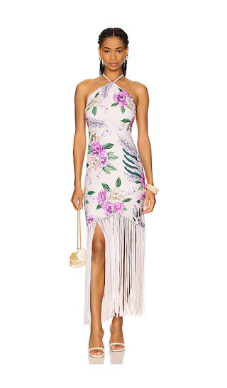 Agua Bendita x REVOLVE Allis Midi Dress in White. - size M | Revolve Clothing (Global)