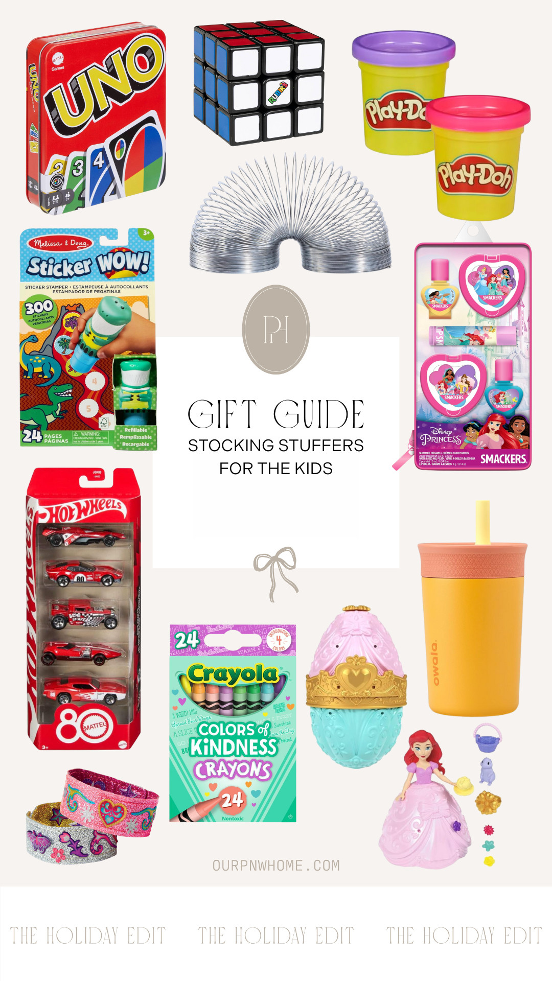 Stocking stuffers from Amazon that are perfect for the kids!

card games, gifts for the kids, gifts for the girls, Hot Wheels toys, mini Barbie, mini princess, slap bracelets, toy cars, activity books, slinky, Rubik's cube, Play-Doh, kid's water bottle, pastel crayons, kids crayons, art supplies, smalls kids toys, kids activities 

 #LTKGiftGuide #LTKHoliday #LTKKids