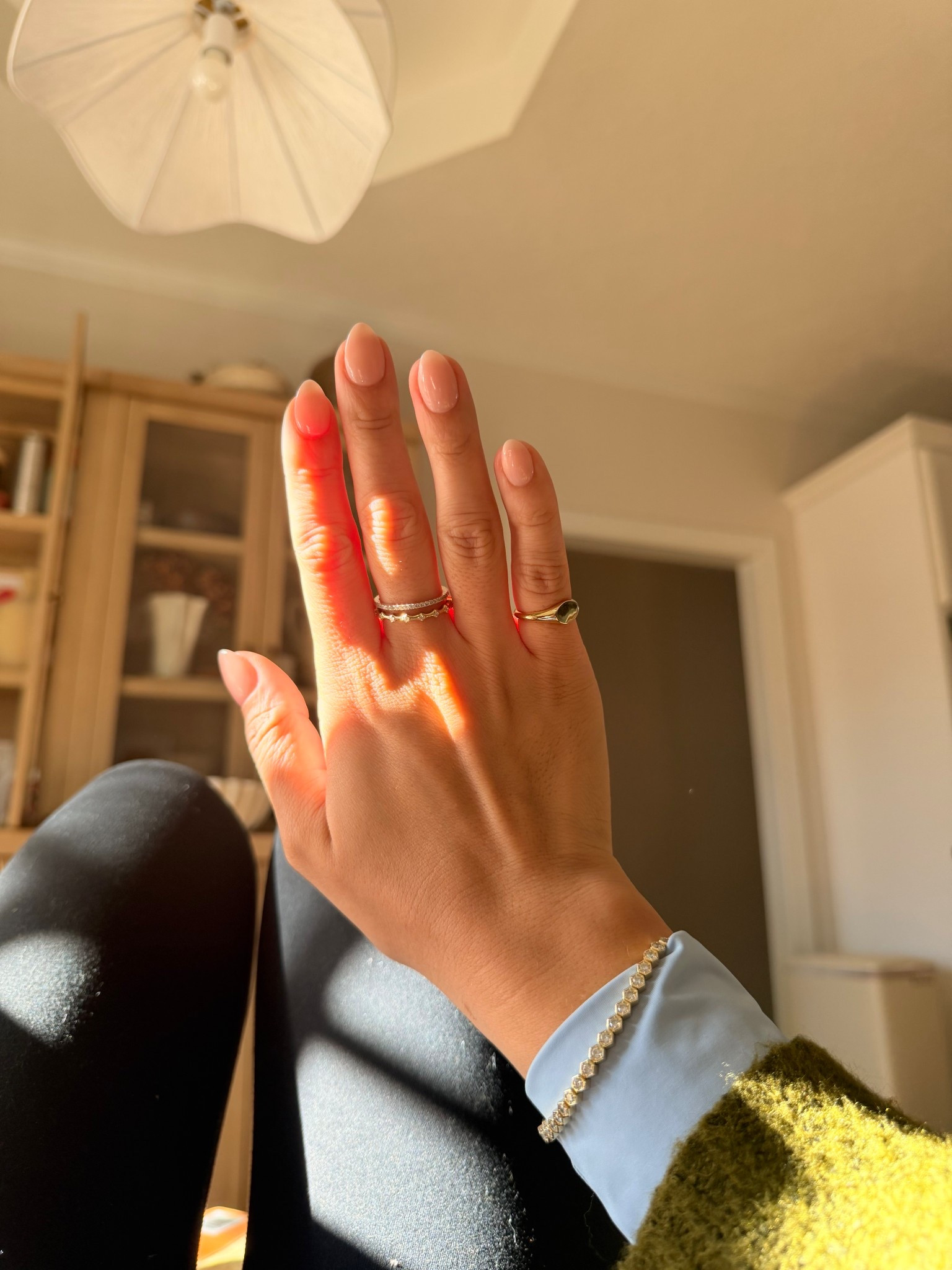 Gold rings
Jewelry 
Rings pinky ring middle rings 
Tennis bracelet 

#LTKGiftGuide #LTKmomlife #LTKHoliday