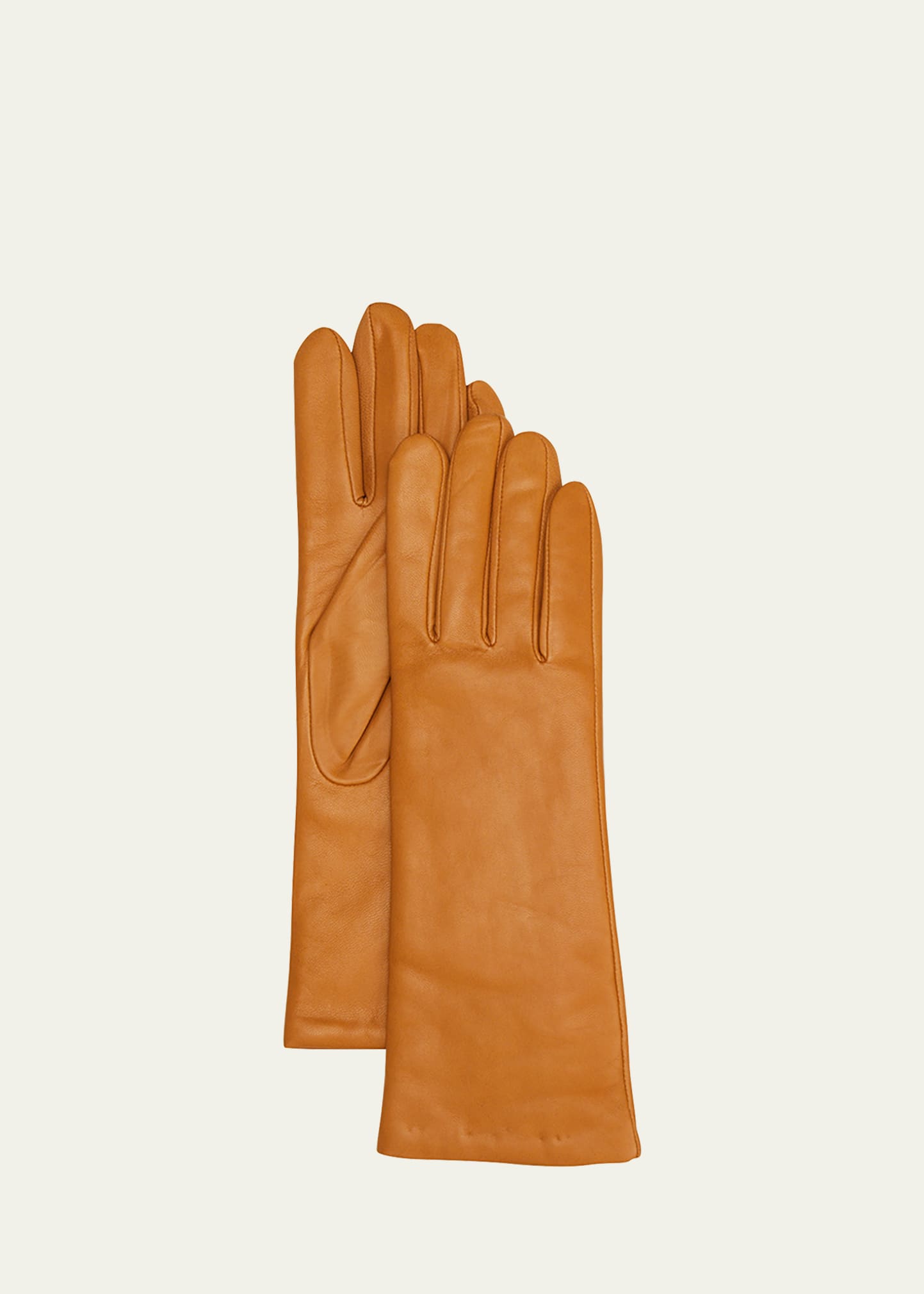 Agnelle Classic Lambskin Leather Gloves | Bergdorf Goodman