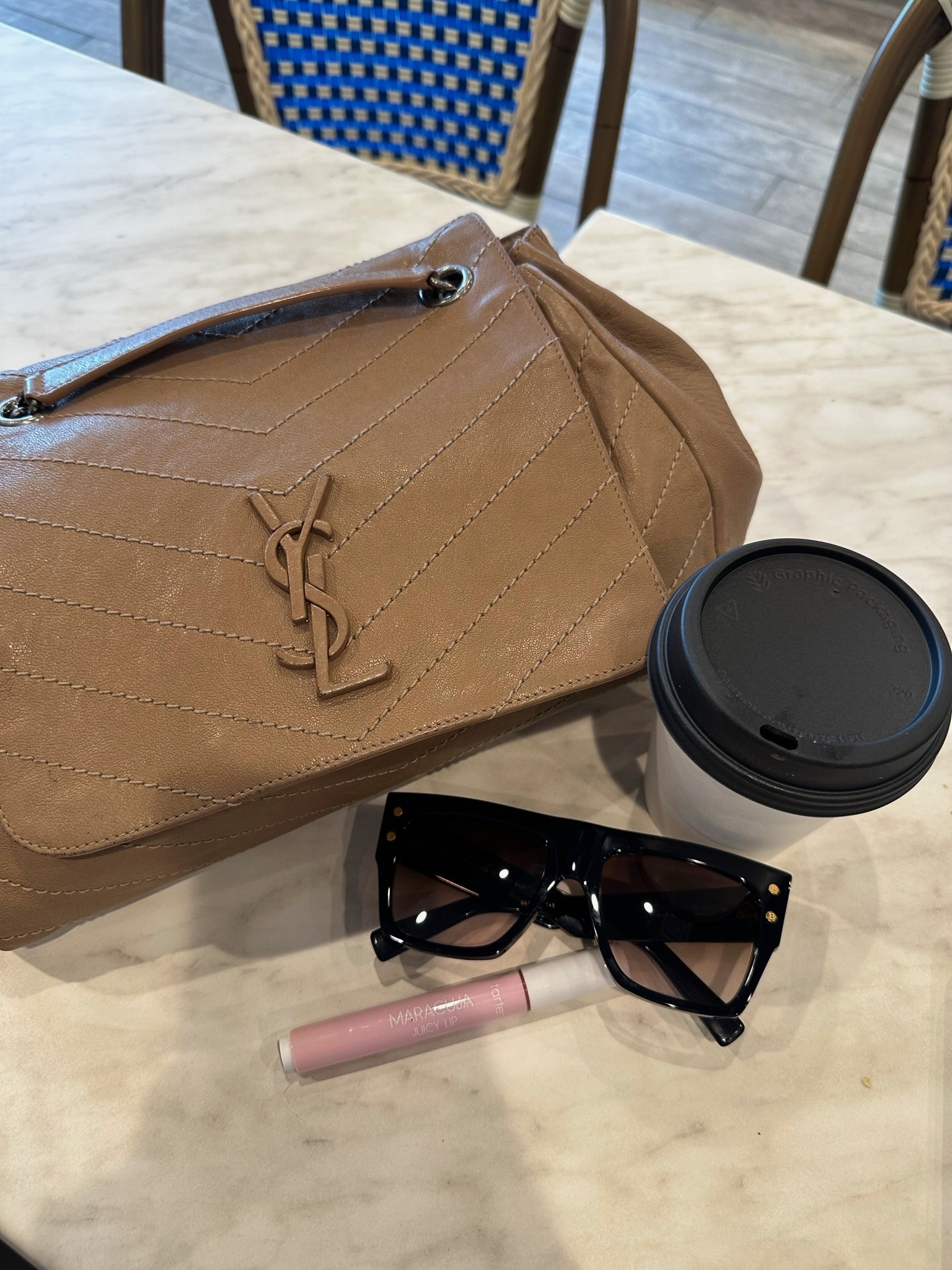 This handbag is one of my faves! It goes with so many of my outfits and can be dressed up or down. I found some similar options. I also have my fave sojos sunglasses (you can use my code NICHOLESJ for a discount) and my tarte lipgloss! All linked⬆️

#Itkcreator #Itkfinds
#Itkwatchnow #ysl
#yslbag #handbag #sunglasses #amazon #amazonfinds #tarte