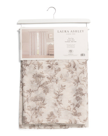 38x84 Set Of 4 Printed Sheer Curtain Panels | TJ Maxx