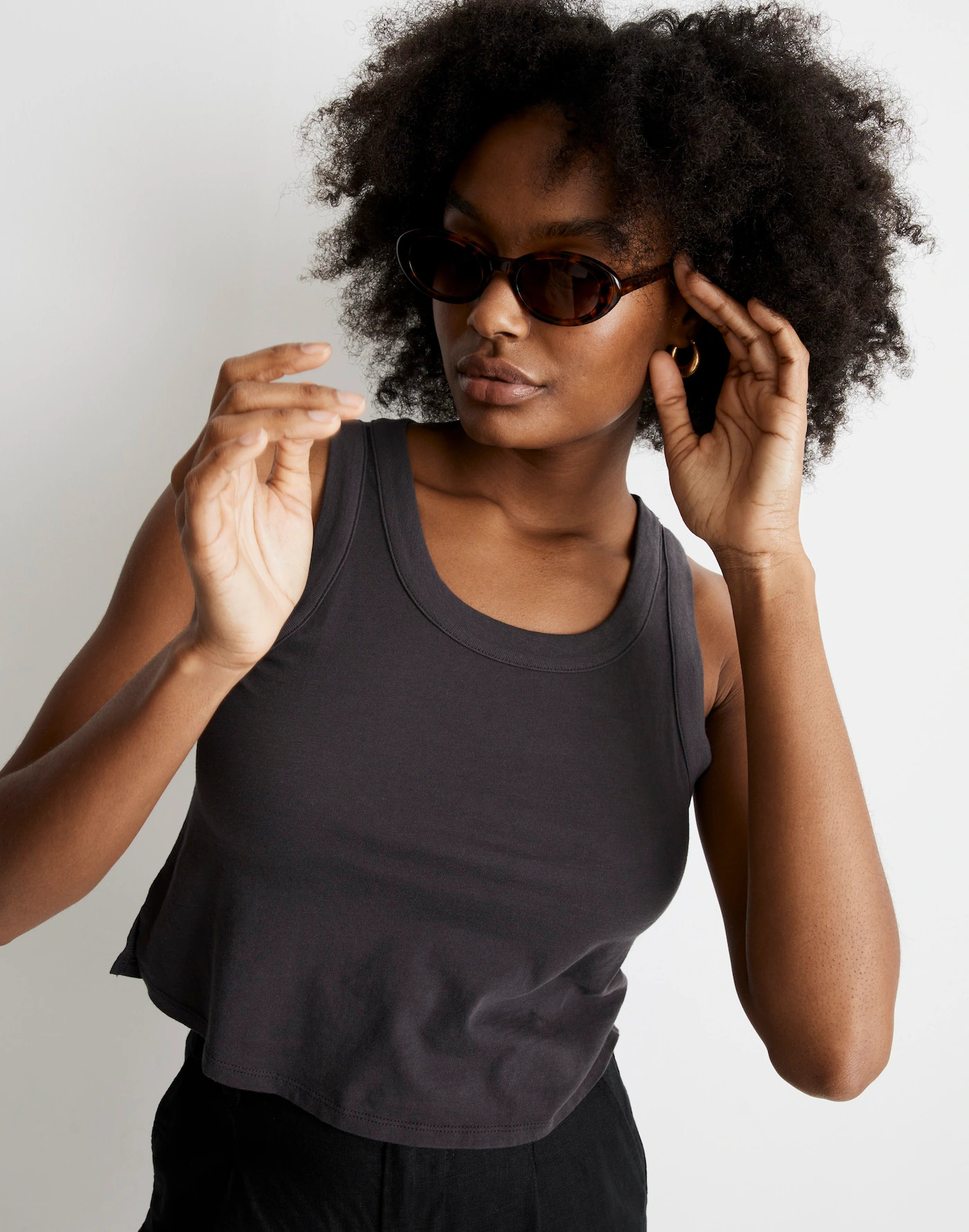 Russell Oval Sunglasses | Madewell