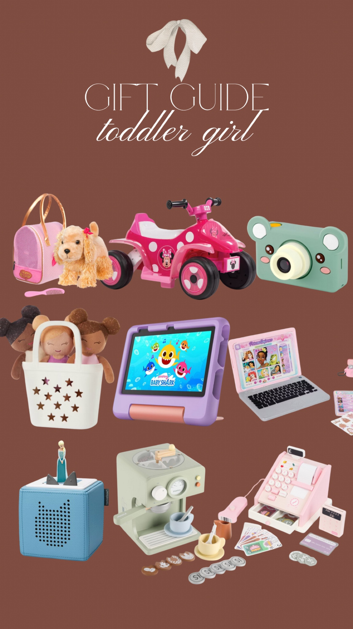 Toddler girl Christmas gift guide!