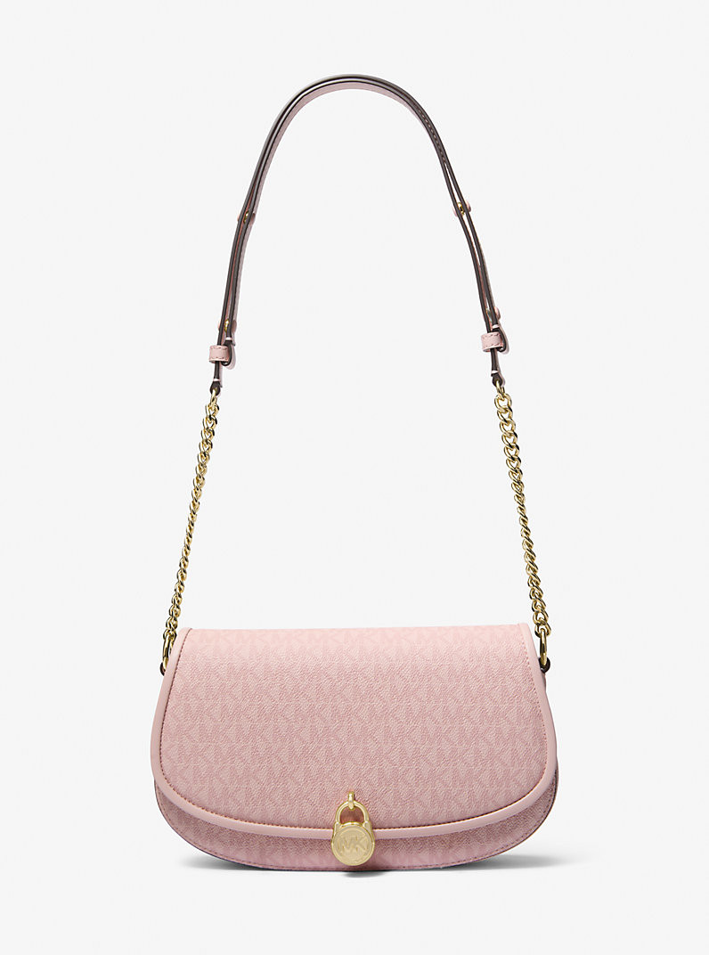 Mila Medium Signature Logo Messenger Bag | Michael Kors US