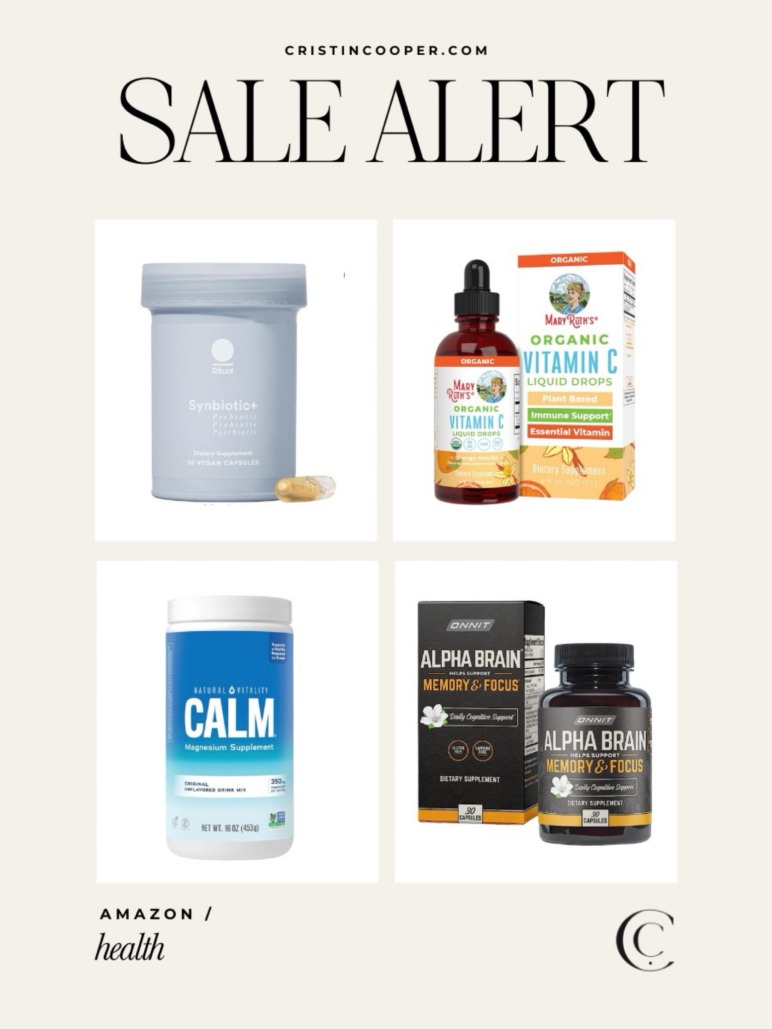 Amazon Health Sale Alert

#LTKFamily #LTKSaleAlert