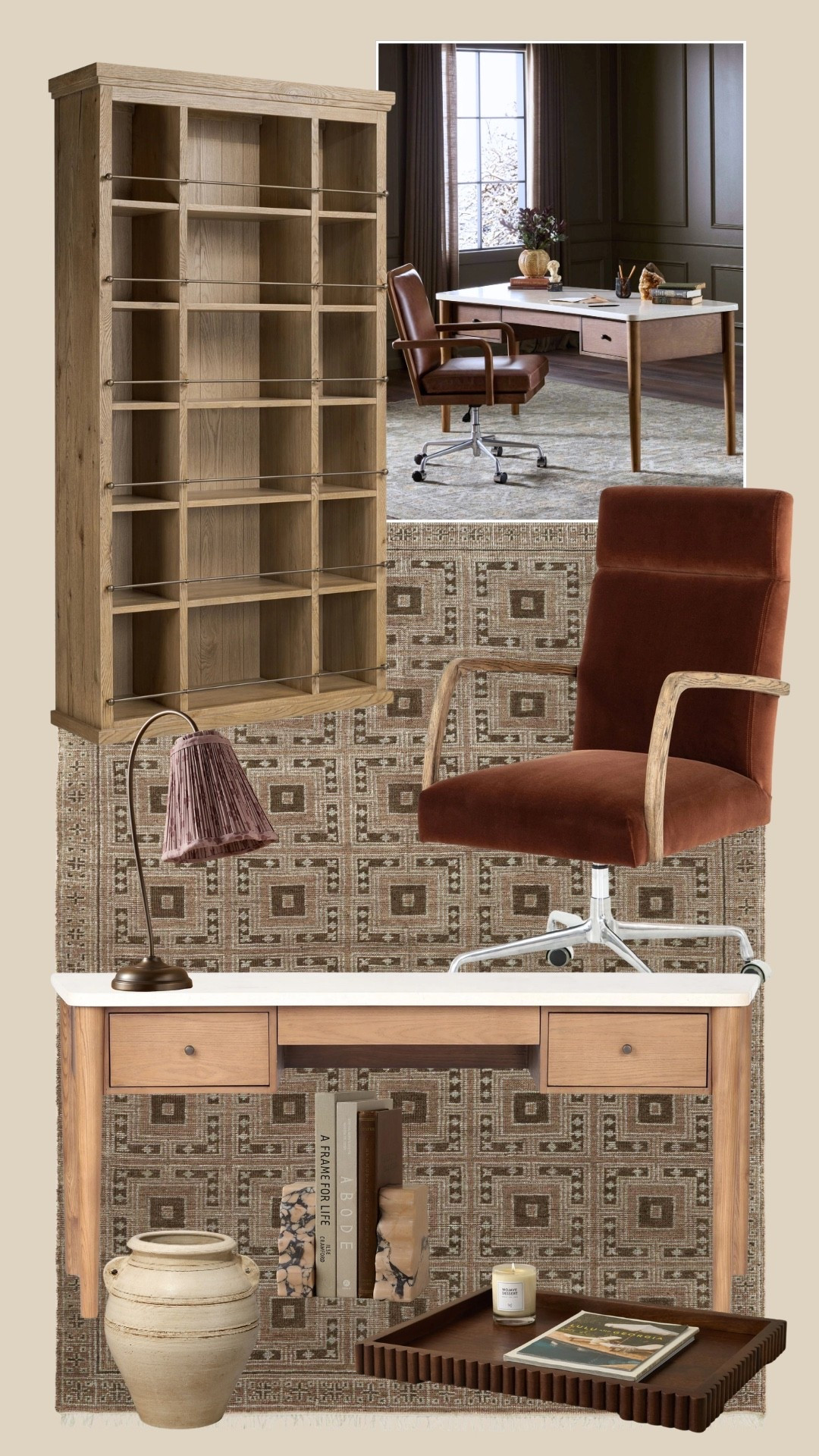 Loving this design inspo for any home office or home library!

#LTKHome