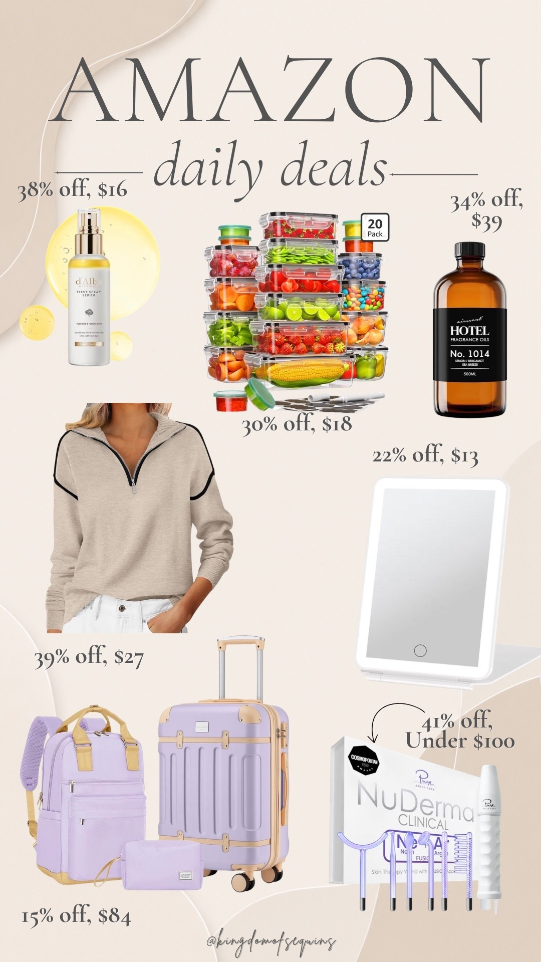 Amazon deals finds I’m currently living.

#LTKSaleAlert #LTKHome #LTKTravel