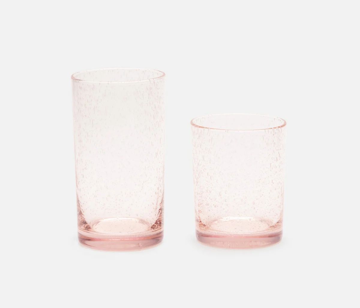 Quinn Pink Glassware | Megan Molten