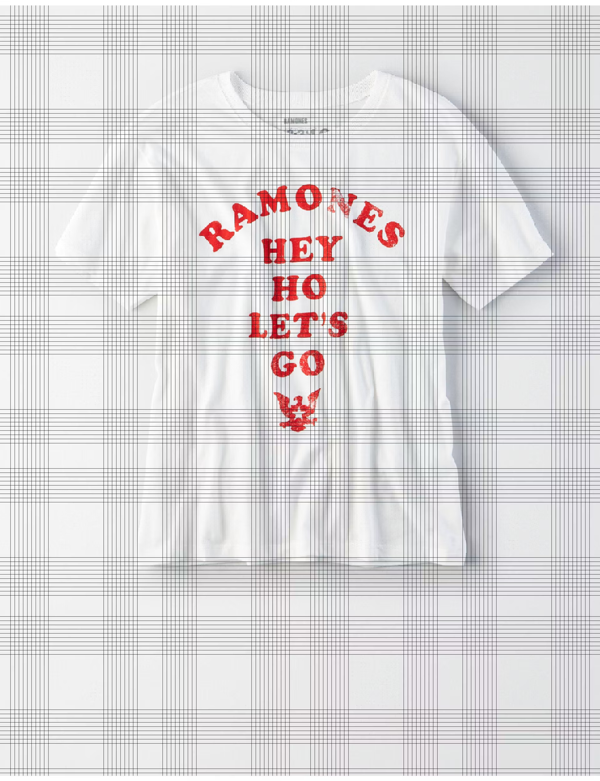 AE Ramones Graphic Band Tee, Natural White | American Eagle Outfitters (US & CA)