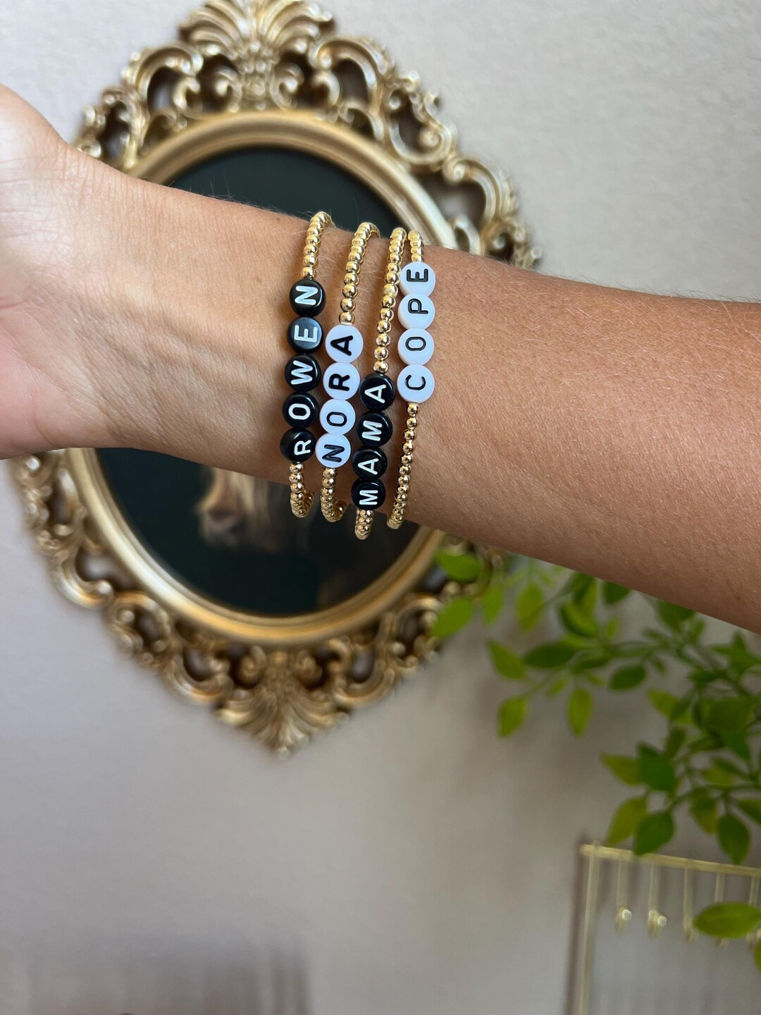 Gold Filled Beaded Bracelets - Etsy | Etsy (US)