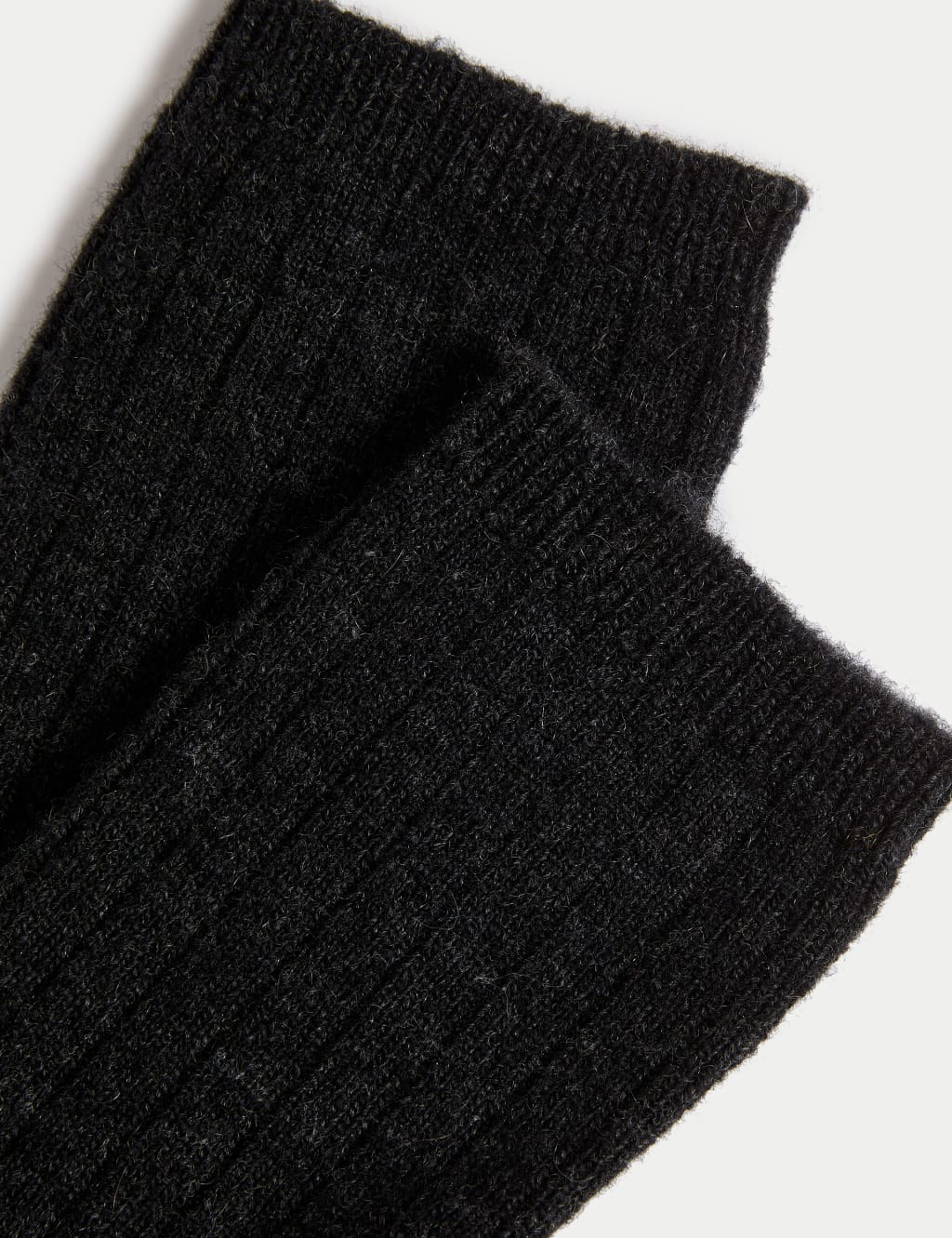 Cashmere Blend Ribbed Ankle High Socks | Marks & Spencer (UK)