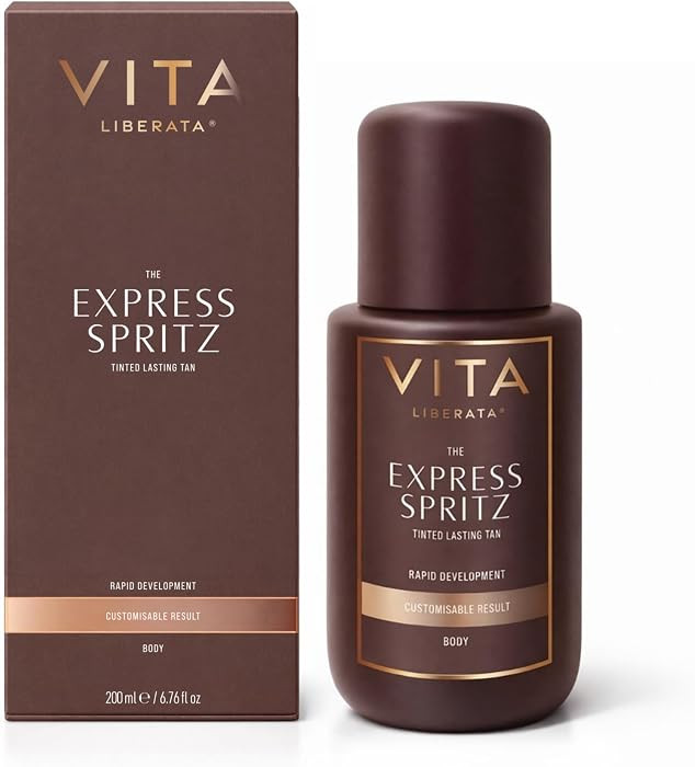 VITA LIBERATA The Express Spritz 200ml | Rapid Fake Tan Spray for the Body with Customisable Deve... | Amazon (UK)