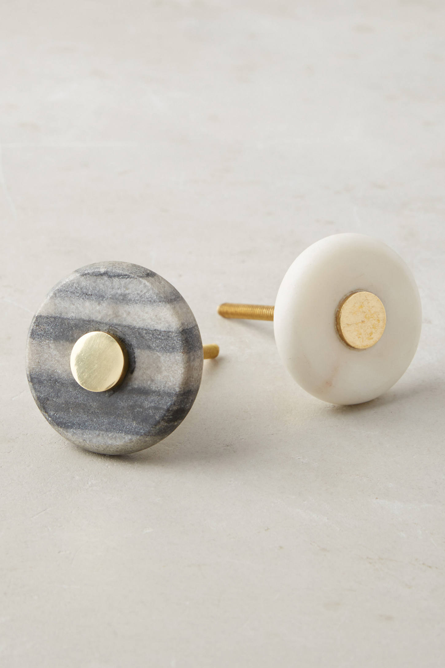 Brass & Marble Knob | Anthropologie (US)