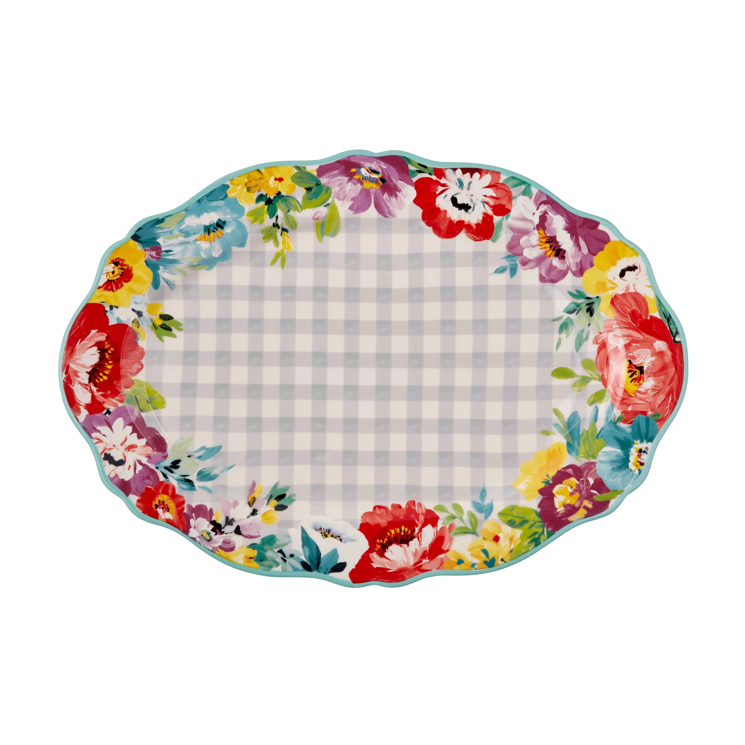 The Pioneer Woman Sweet Romance 21-Inch Turkey Platter | Walmart (US)