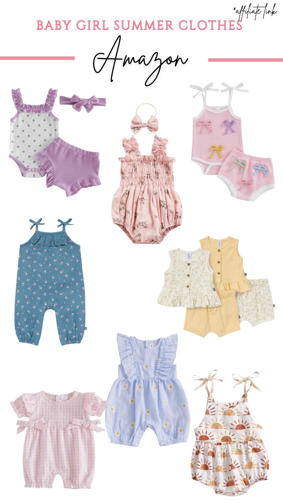 Baby girl summer outfits from Amazon! The cutest summer fits for baby girl!

#LTKmomlife #LTKBump #LTKBaby