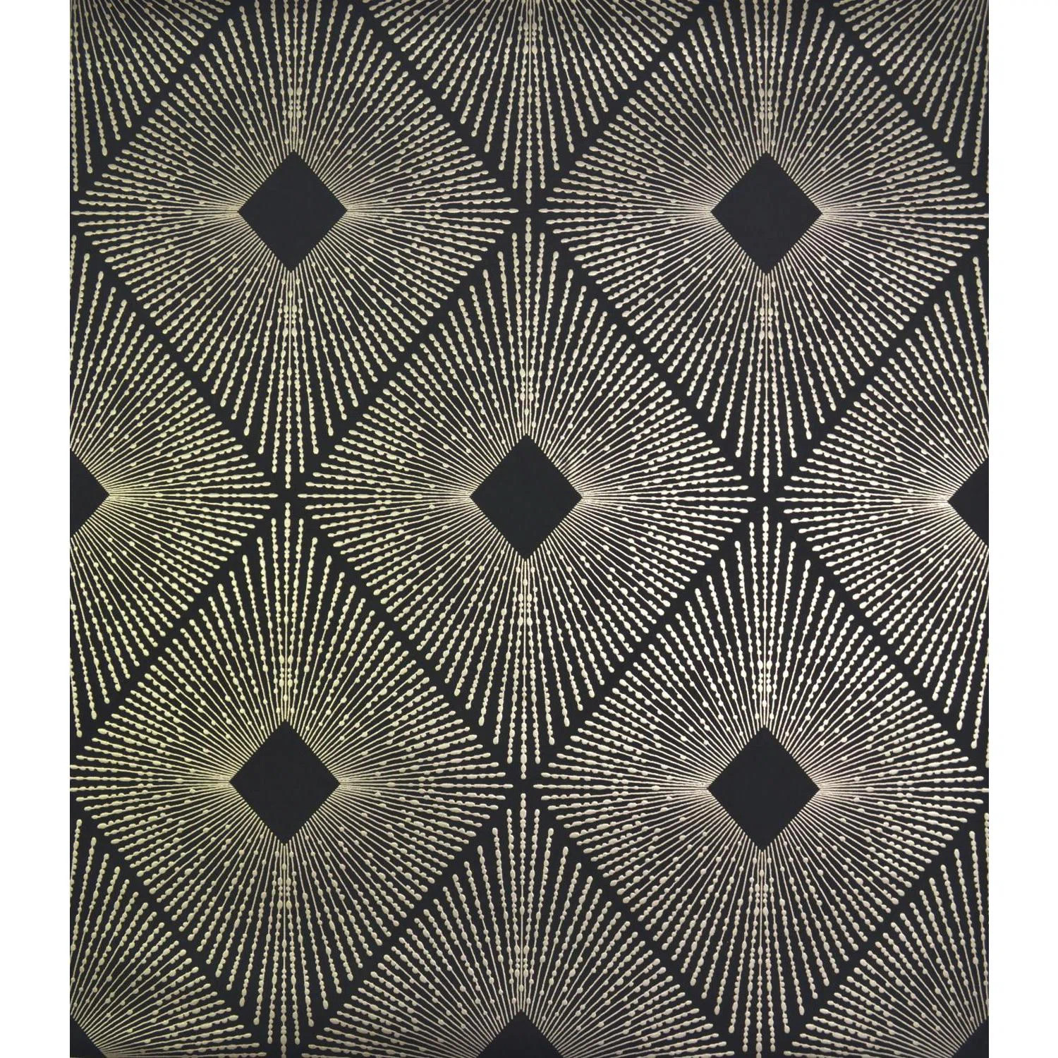 Antonina Vella Modern Metals Geometric Metallic Wallpaper Double Roll by Antonia Vella | Perigold