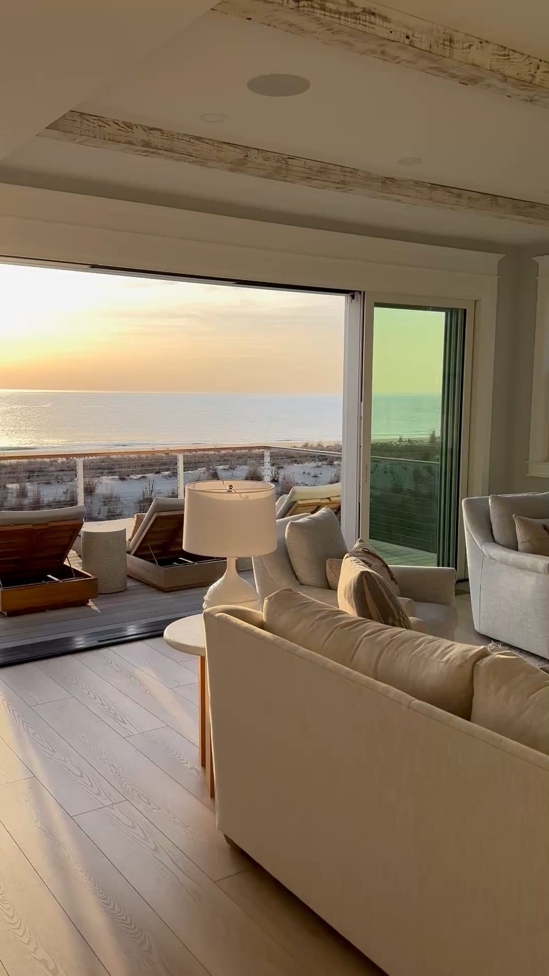 Beach House Design

“With the ocean serving as the backdrop, the design aesthetic in this beachfront home is light, airy, and effortlessly chic, evoking an instant sense of relaxation.” 

Tour: https://www.homebunch.com/2025-beach-house-design-ideas/
Go to my Stories for the link.

Location: South Bethany Beach, Delaware.

Home Details: Sq Ft: 3549, 6BR, 6.5 BA.

Design + Build: @marnieoursler
Video: @danajefferyhoff


#LTKSaleAlert #LTKOver40 #LTKSeasonal