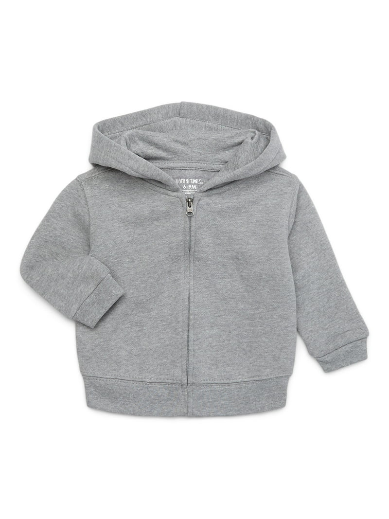 Garanimals Baby Boy Butter Fleece Zip Up Hoodie, Sizes 0M-24M - Walmart.com | Walmart (US)