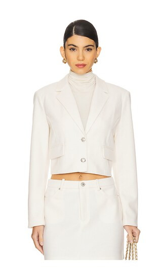 Seraphine Blazer in Cream | Revolve Clothing (Global)