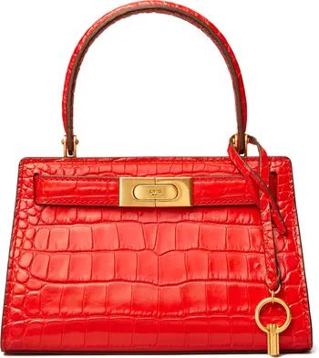 Lee Radziwill Croc Embossed Leather Tote | Nordstrom
