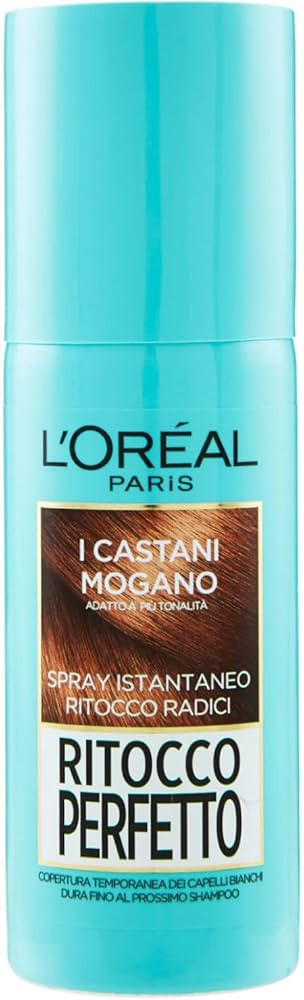 L'Oréal Paris Spray Instantané Correcteur de Racines & Cheveux Blancs, Magic Retouch, Acajou, 7... | Amazon (FR)