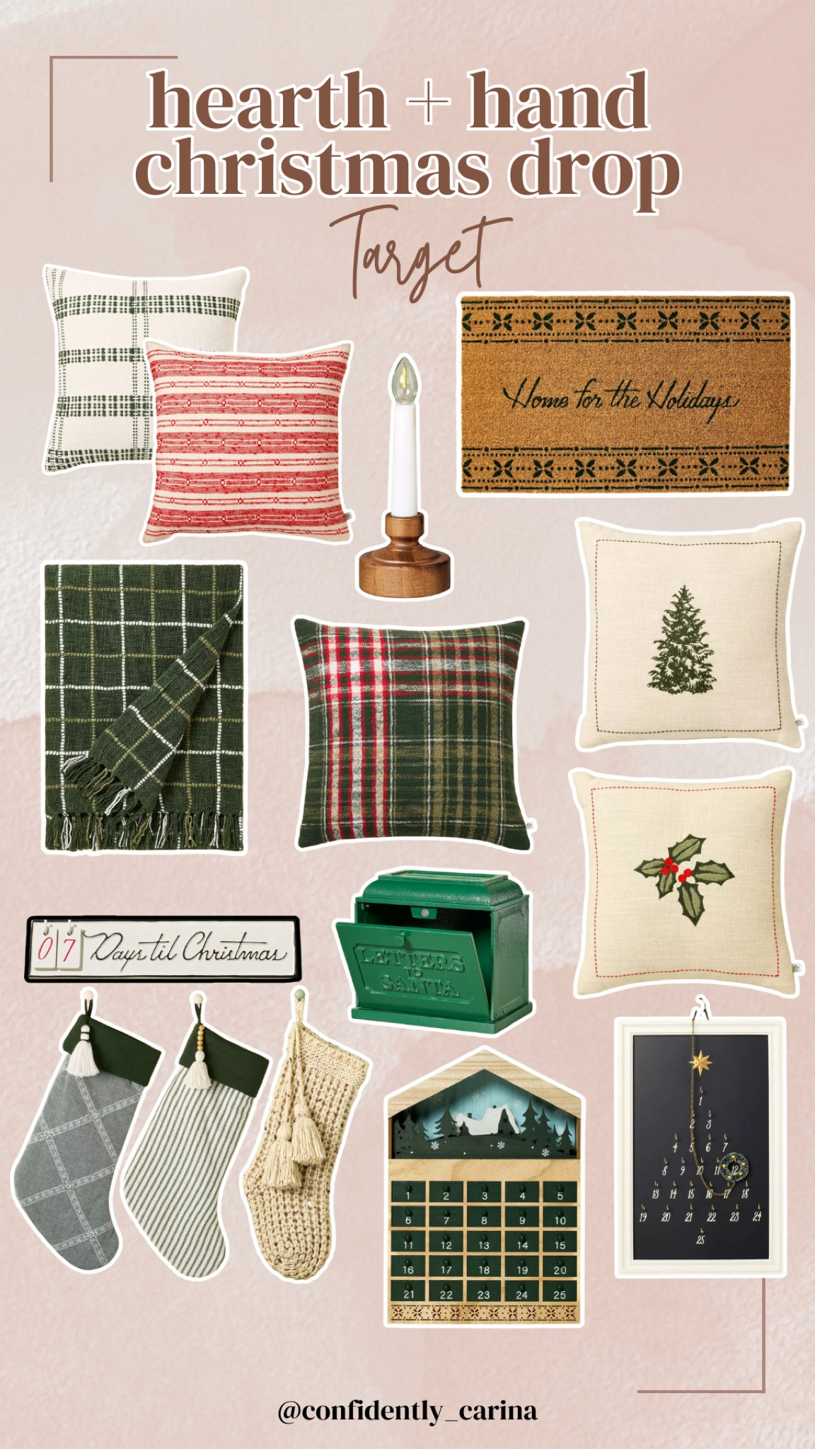 Pillows and decor - new hearth & hand Christmas at Target!

#LTKHoliday #LTKFindsUnder50 #LTKHome