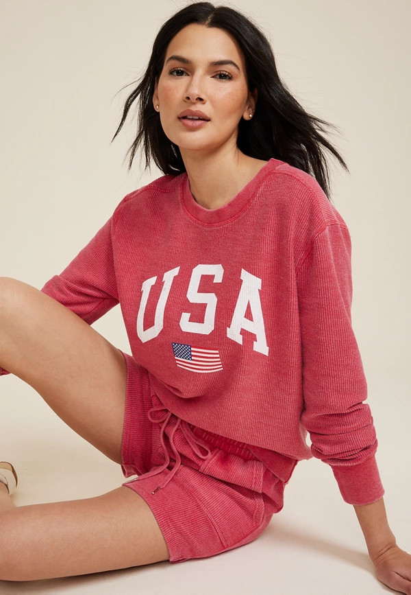 Americana USA Sweatshirt | Maurices