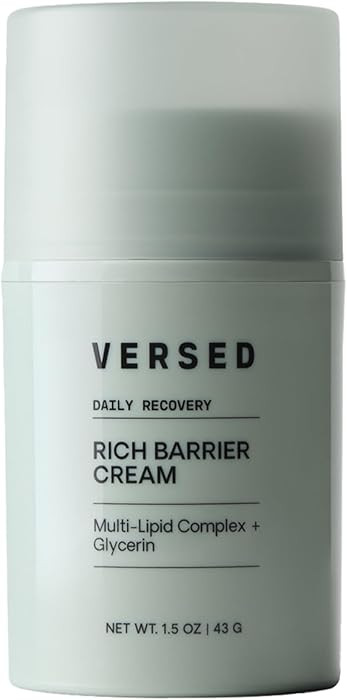 Versed Daily Recovery Rich Barrier Cream - Moisturizer Face Cream for Dry, Sensitive and Easily I... | Amazon (US)