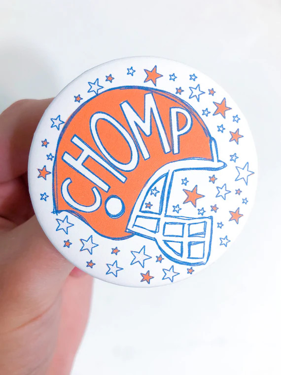 Chomp Helmet Button | Etsy | Etsy (US)