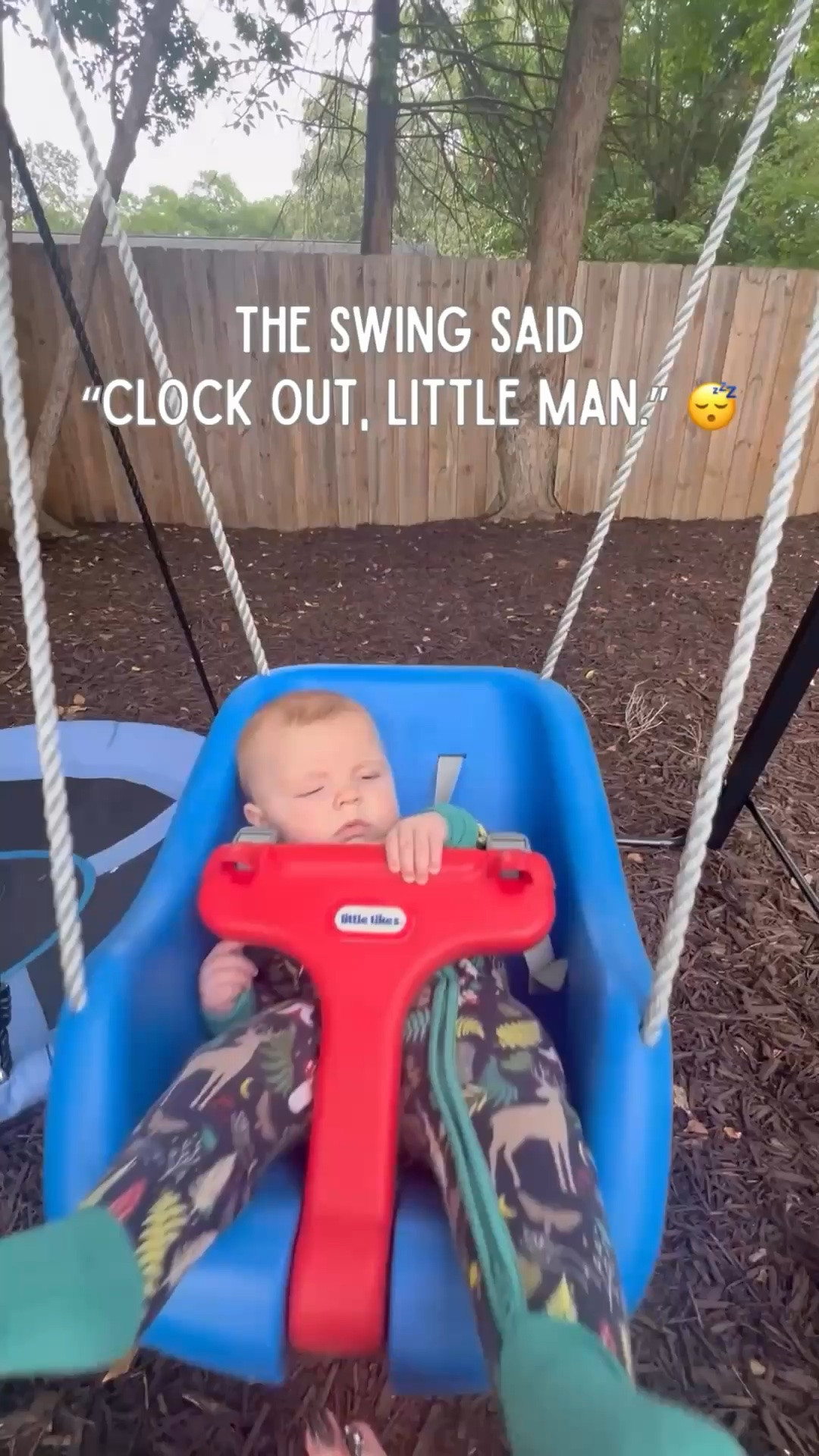 Fresh air + swing time = immediate system shutdown 💤😂
Philip didn’t even try to hide the sleepiness this time.

#MomLife #SleepyBaby #BabyReels #BoyMom #RelatableMomContent

#LTKmomlife #LTKKids #LTKBaby