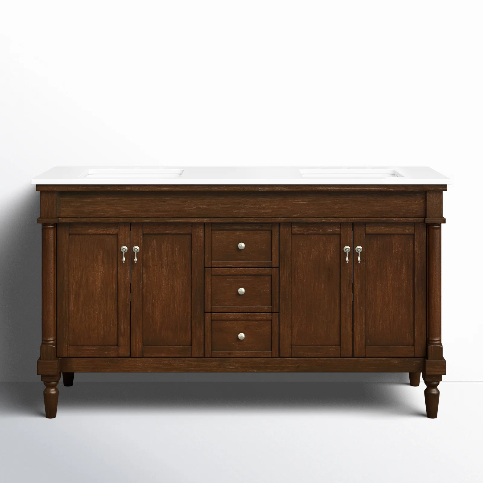 Andover Mills™ Lexington 60" Double Bathroom Vanity Set & Reviews | Wayfair | Wayfair North America