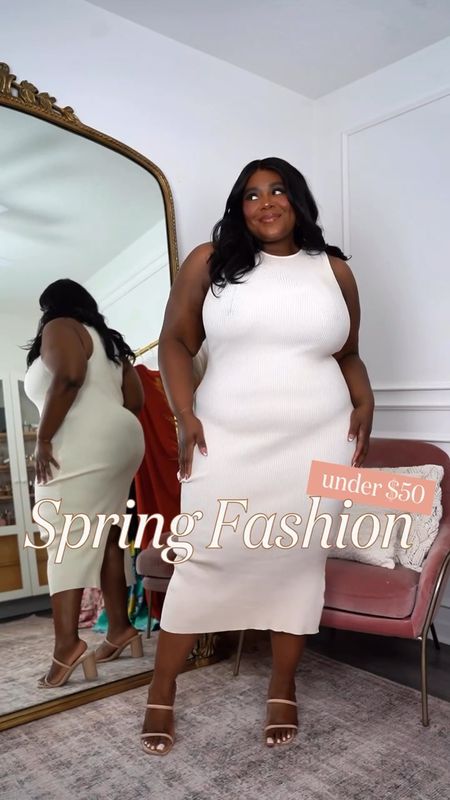 Spring fashion favorites you didn’t know you needed. I curated a couple dresses and sets all under $50! 

Wearing XL-XXL with shapewear. 

#LTKfindsunder50 #LTKstyletip #LTKplussize