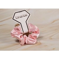 Bridesmaid Bundle Scrunchies, Bride Scrunchie, Set, Silk Hair Bridal Bachelorette Scrunchie | Etsy (US)