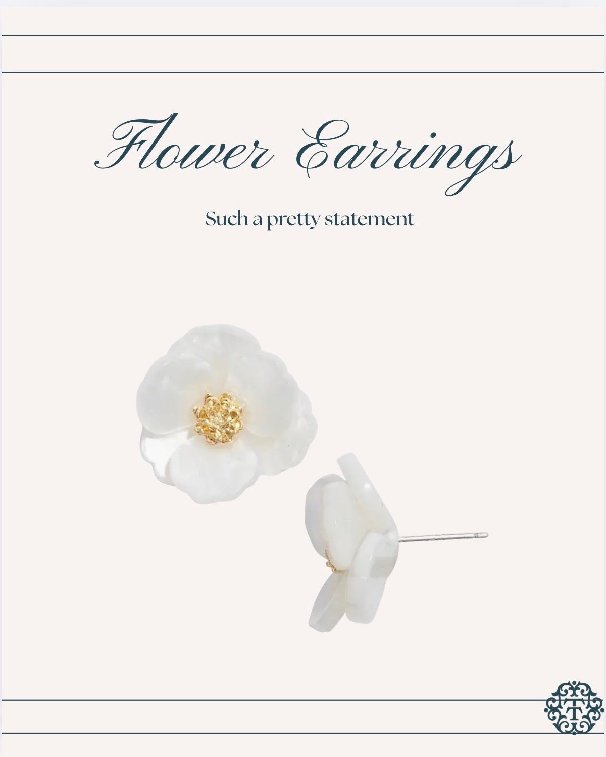 I’m loving floral earring and these are neutral and so pretty! s

#LTKOver40 #LTKdayinmylife