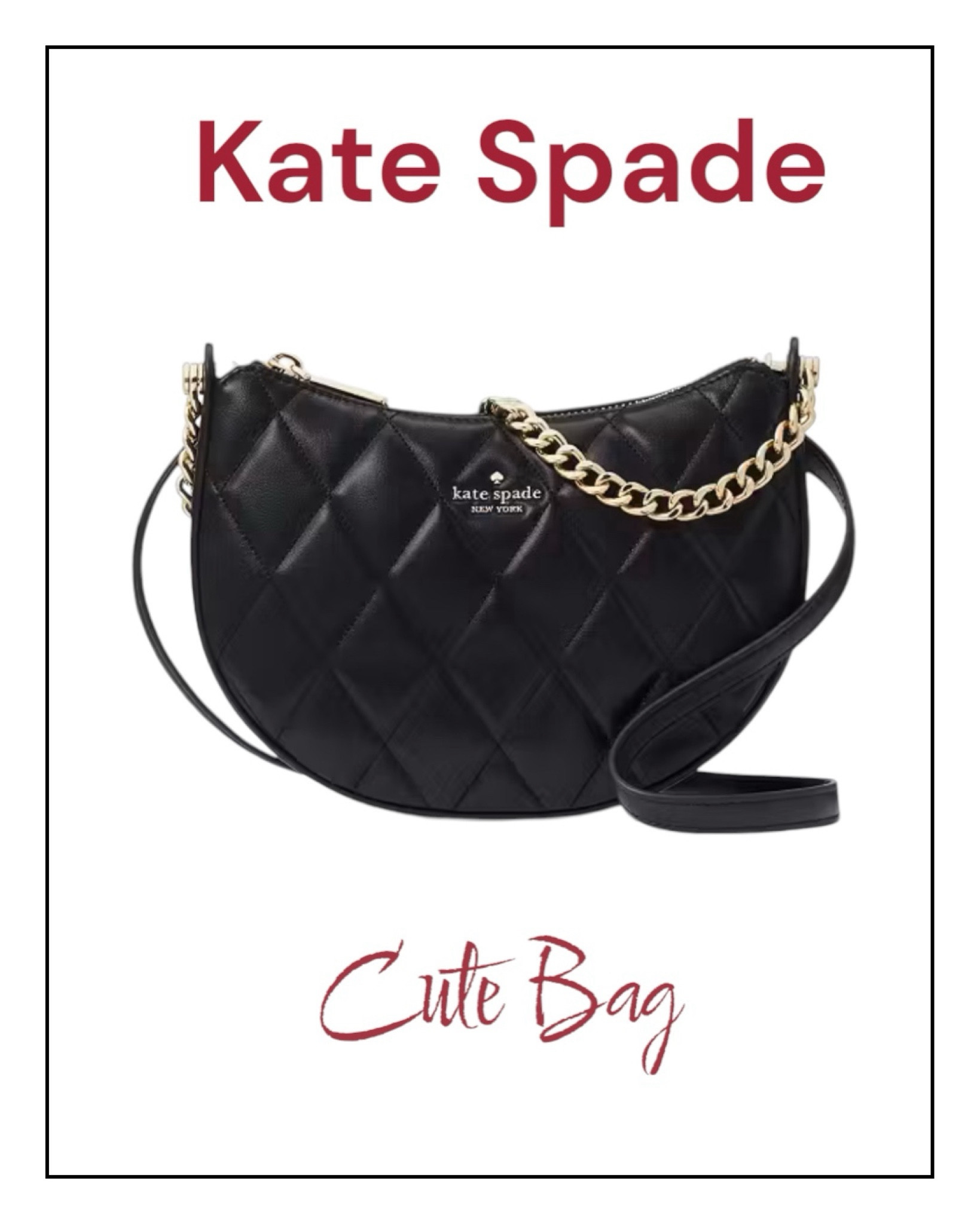 Kate Spade black bag on sale. 
#katebag

#LTKitbag #LTKsalealert