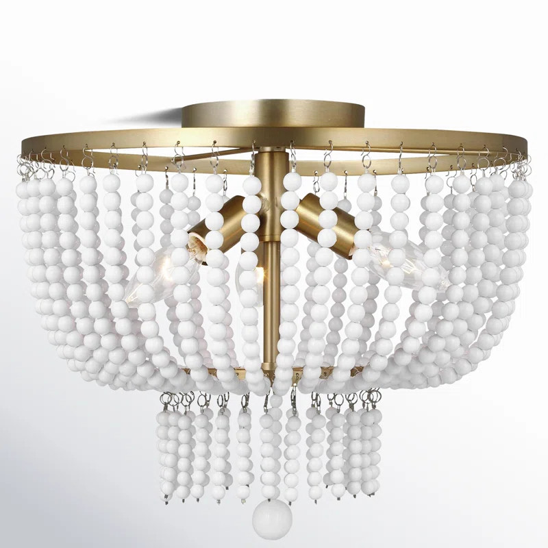 Reeves 3 Light Semi Flush Mount | Wayfair North America