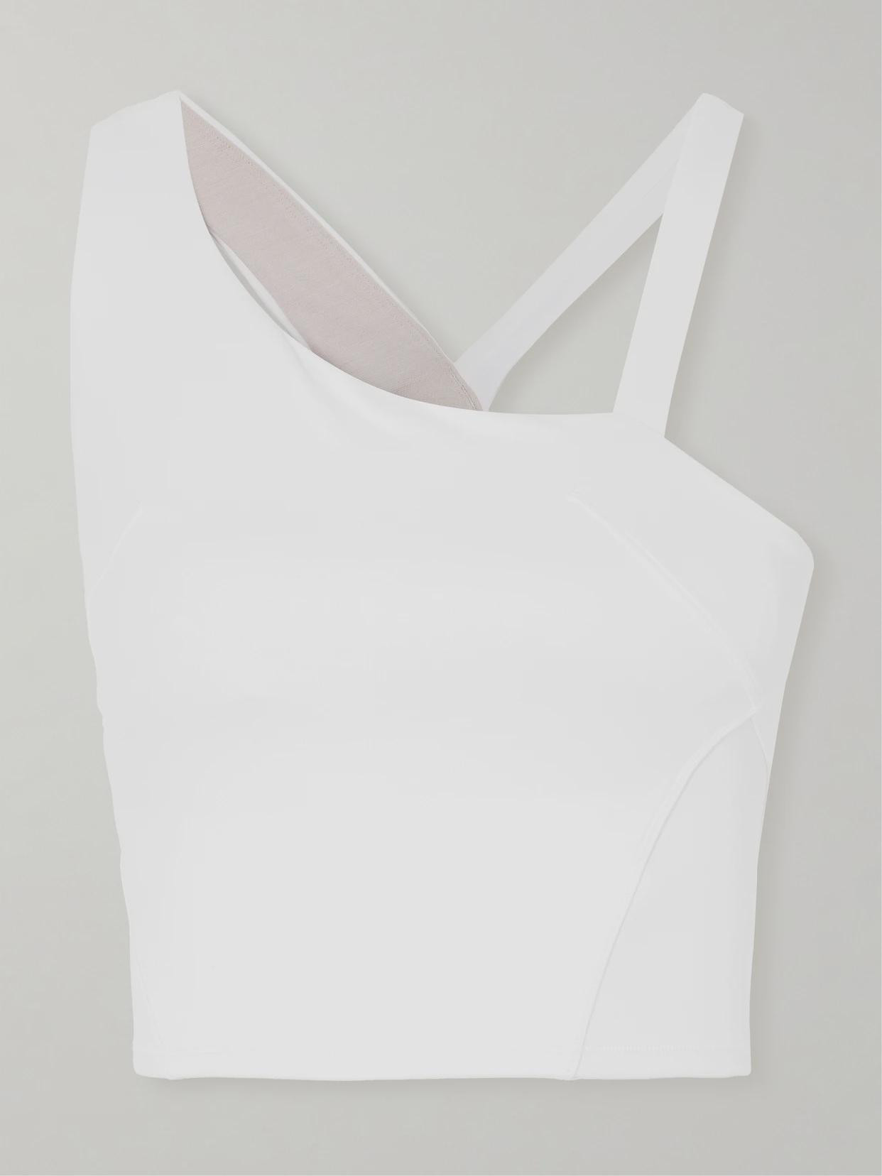 lululemon - Asymmetric B/c Everlux Tank - White | NET-A-PORTER (US)