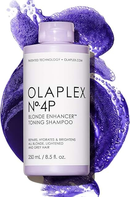 No. 5P Blonde Enhancer Purple Toning Conditioner, Repairs, Hydrates, & Brightens All Blonde, Lightened, & Grey Hair | Amazon (US)