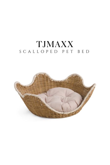 Scalloped pet bed at tjmaxx! 

Scalloped bed, pet accessories 

#LTKfindsunder50 #LTKsalealert #LTKhome