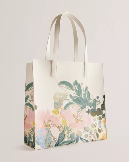 Floral for Spring! 🌷🍃 Loving this Ted Baker Meaicon Painted Meadow Large Icon Bag, Cream/Multi #tedbaker #painted #floral

#LTKfindsunder100