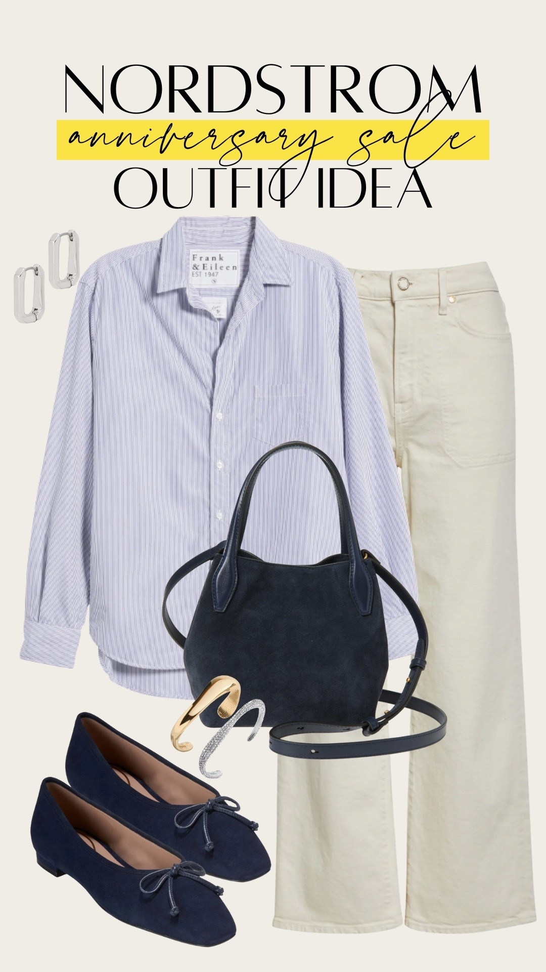 Adorable coastal grandmother outfit. Summer to fall transitional outfit. Could add a little cardigan sweater in case of cold weather. Nordstrom Anniversary Sale / NSale 2025

#LTKStyleTip #LTKSaleAlert #LTKOver40