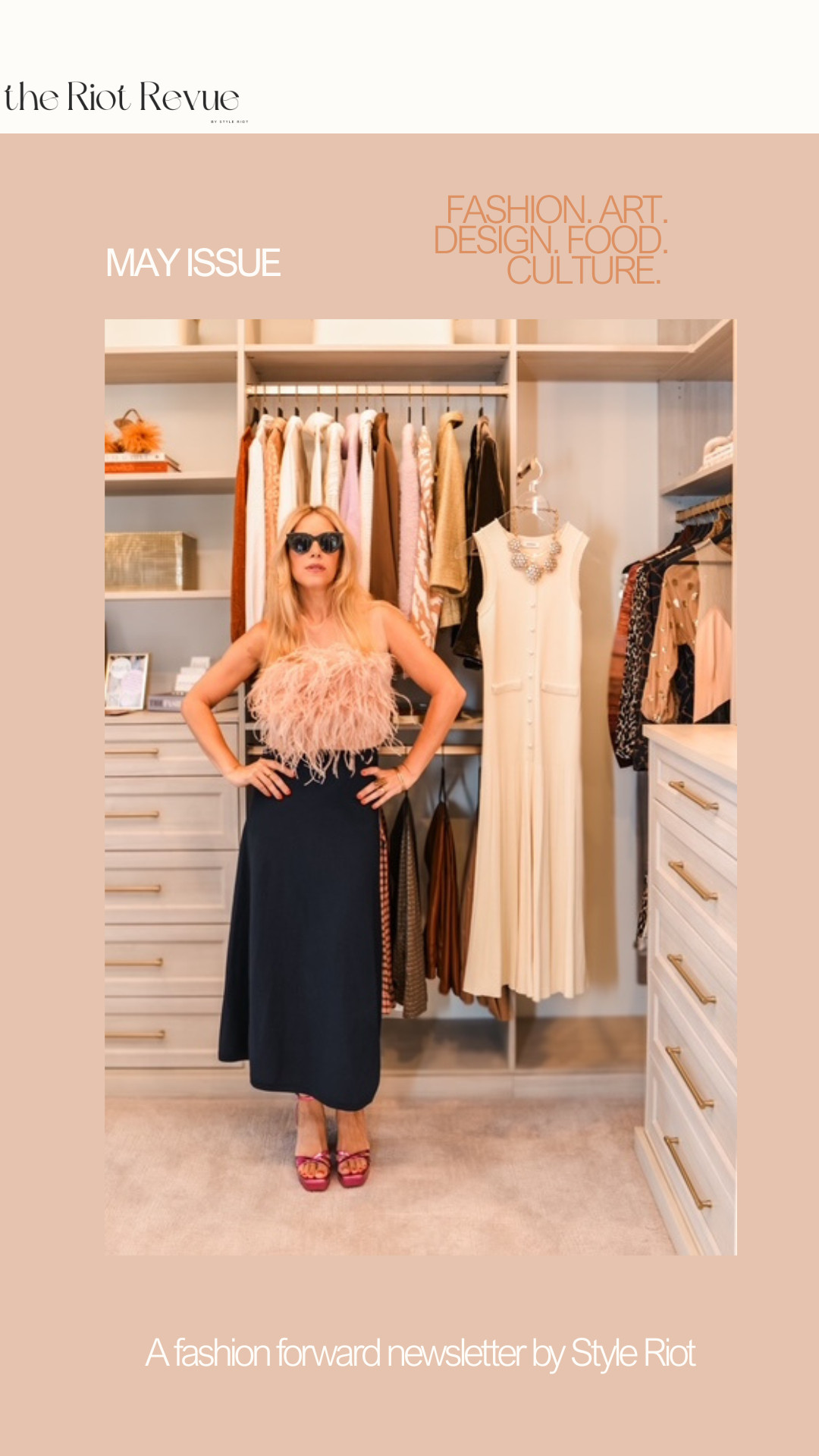 The May Issue of Riot Revue has arrived—your monthly dose of curated style, culture, and elevated living.

From fashion-forward finds and shoppable looks to art, design, and culinary inspiration, this newsletter is more than style—it’s a cultural dispatch for the modern muse.

Consider it your insider pass to living beautifully—and dressing accordingly. 

 #LTKSeasonal #LTKHome #LTKStyleTip