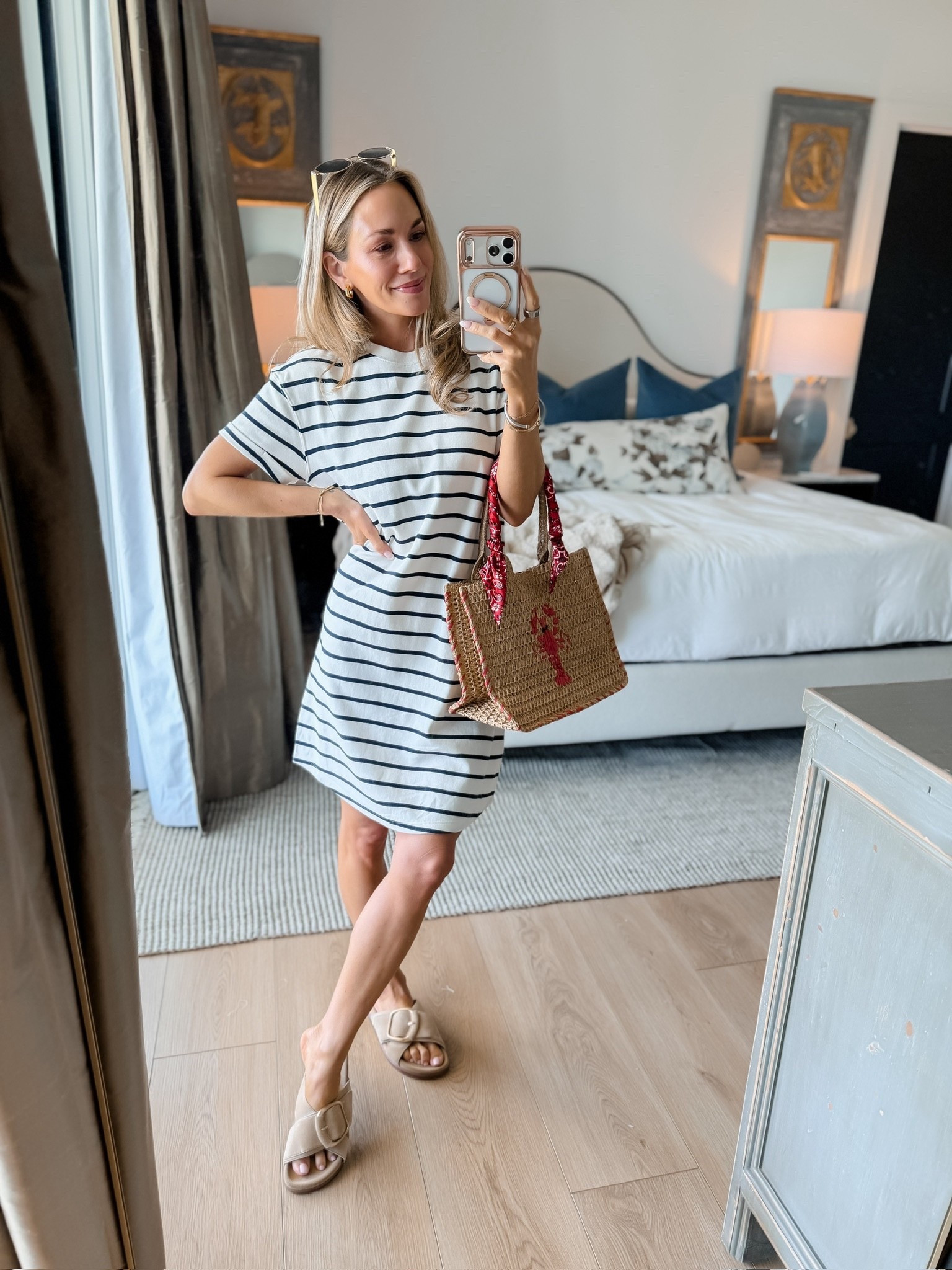 Walmart new arrivals that are blowing my mind! The fit and quality are SO good! 🙌🏻✨ Their spring and summer accessories are also so cute and are giving major designer vibes! 

I picked up a little bit of everything from cute beaded bags, to dresses, to even pajamas! 

#LTKPetite #LTKmomlife #LTKootd