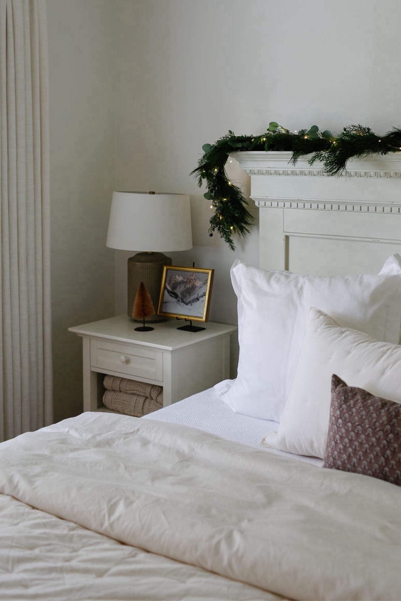 Christmas decor
Christmas garland
Bedroom decor
Bedside table decorr
Home decor 

#LTKsalealert #LTKhome #LTKHoliday