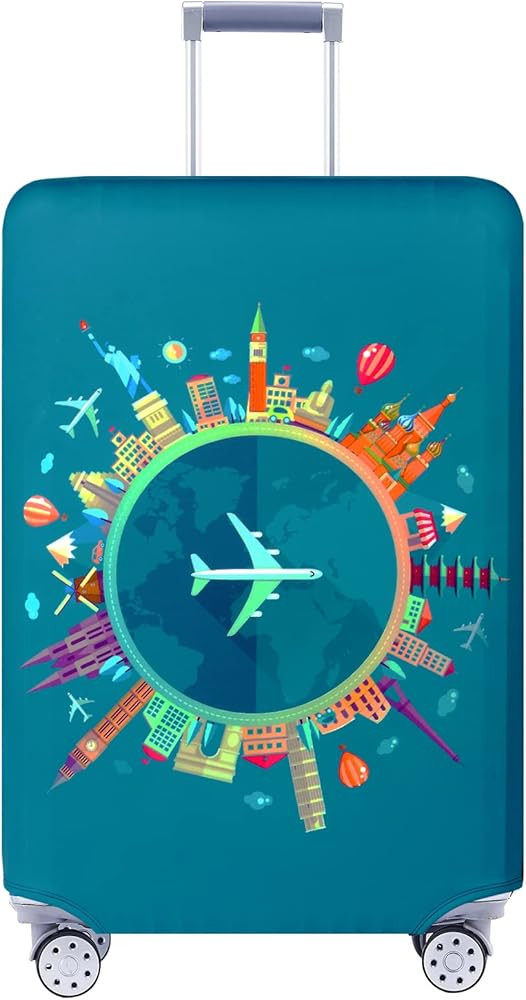 Travelkin Luggage Covers For Suitcase Tsa Approved,Suitcase Cover Protector Fit 18-32 Inch Luggag... | Amazon (US)